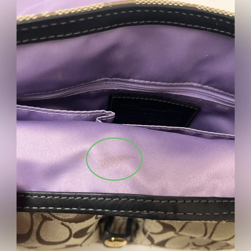 🖤 Y2K Authentic Coach Soho Signature Buckle Flap Shoulder Bag - Picture 16 of 16